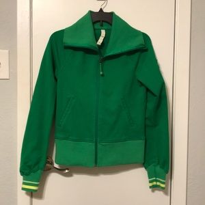 Lululemon Retro Style Green Jacket